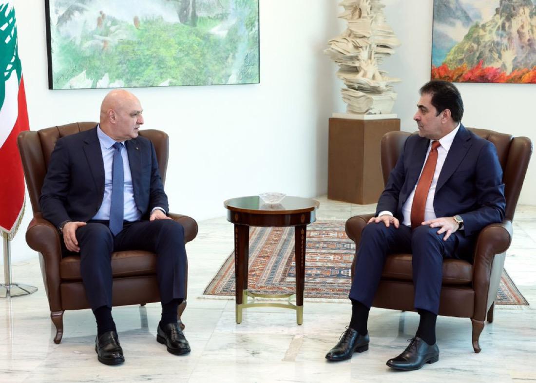 Lebanese President Meets with President of the Asian-African Parliamentary Council, Mohsen Al-Mandalawi
